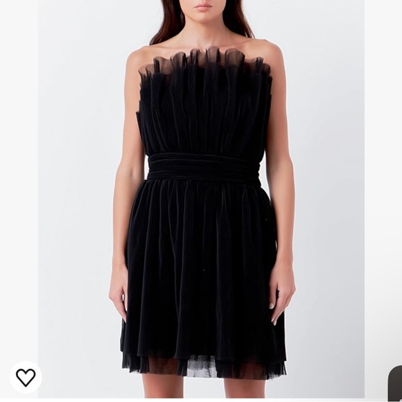 Endless Rose strapless dress size Small - Picture 2 of 7